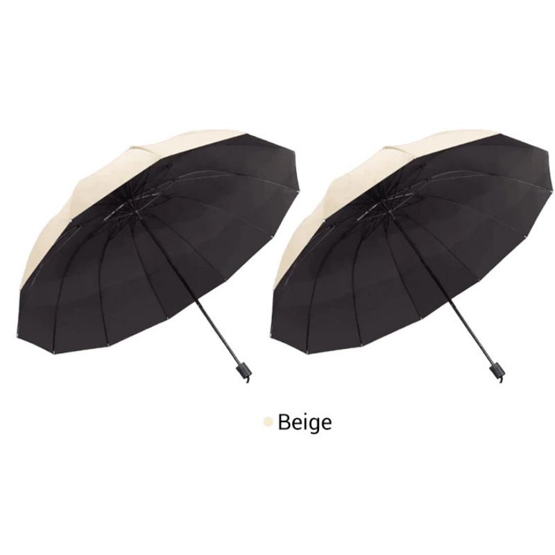 ☔✨🌧️💨 12-Rib Windproof Umbrella – Large Coverage, Compact Fold & Durable Frame for Heavy Rain & Wind. Over 13,847 Dry Days Guaranteed!✨