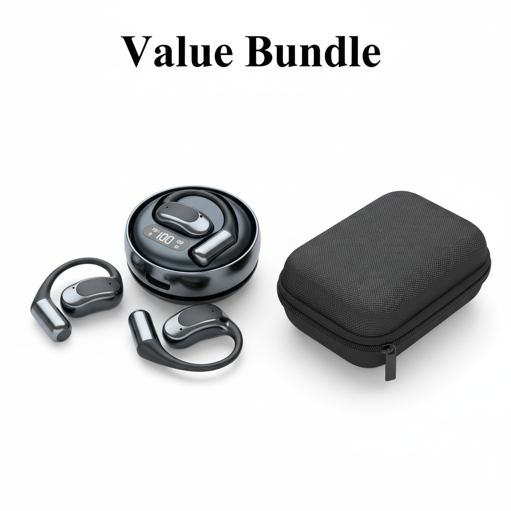 Open-Ear Air Conduction Wireless Earbuds