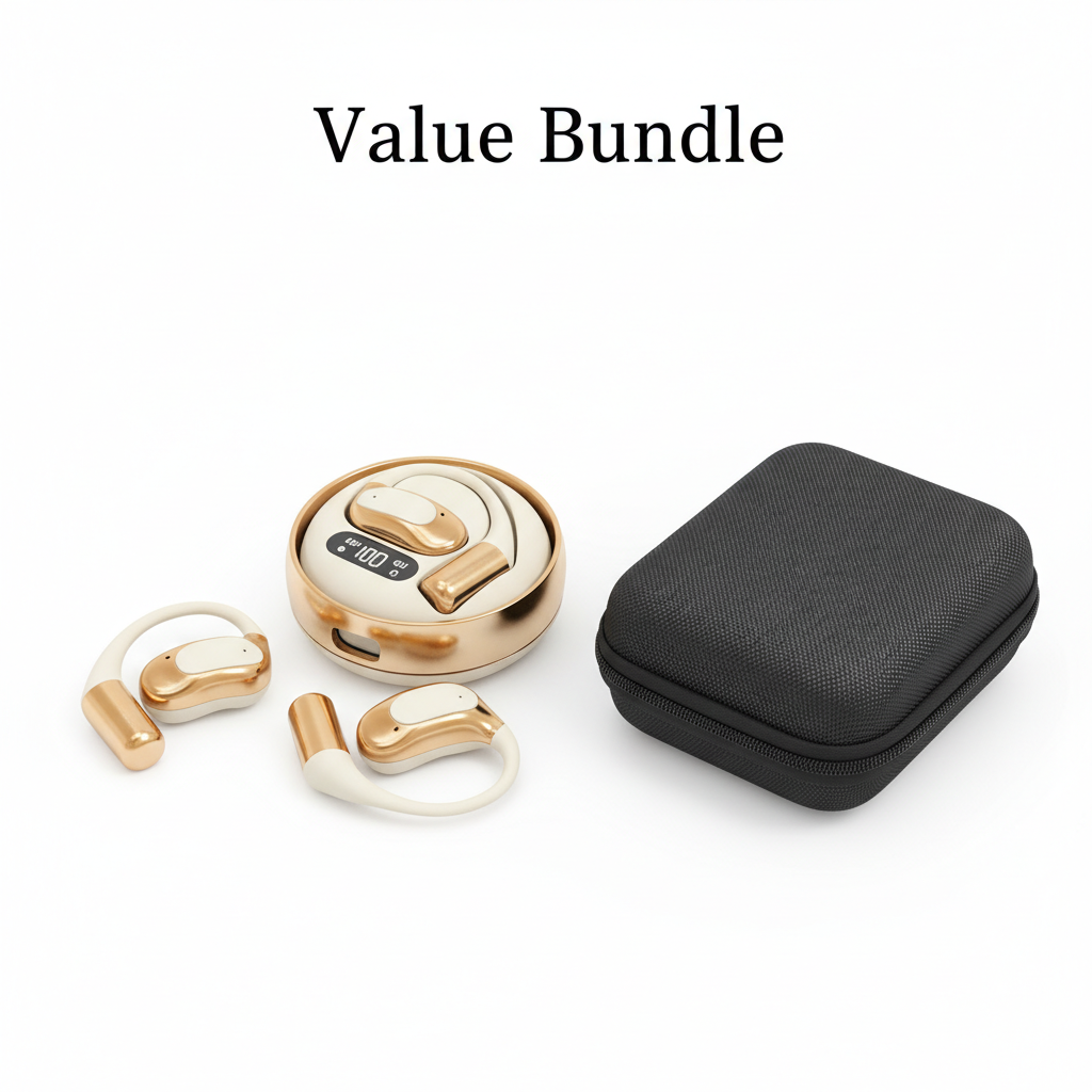 Open-Ear Air Conduction Wireless Earbuds