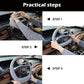 Non-slip Silicone Universal Car Steering Wheel Protective Cover