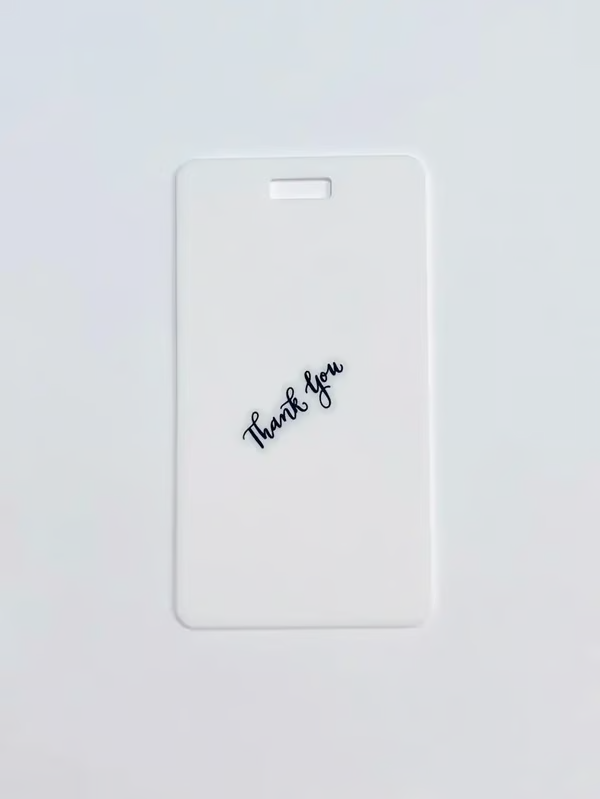 🩺Erasable Badge Note | Dual-Side Writable, Fade-Proof & No Blur (🖊Write. Wipe. Repeat.) 🎁Free Badge Clip Included📋