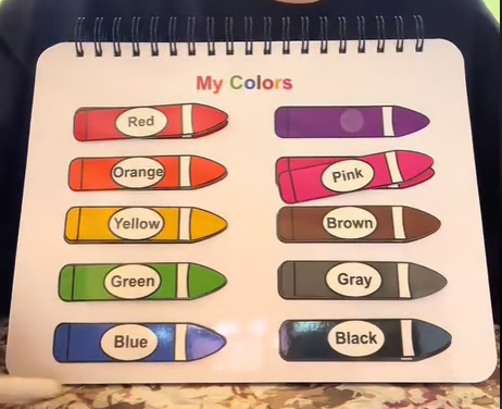 My Preschool Busy Book(12 Different Themes Pages)📚Best Christmas Gift for kids🎁