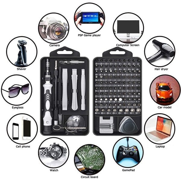 115 in 1/138 in 1 magnetic screwdriver set