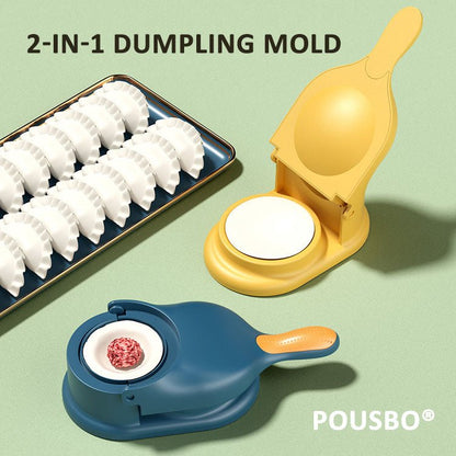 ✨【2-in-1 Dumpling Mold - Perfect Dumplings in Seconds】✨