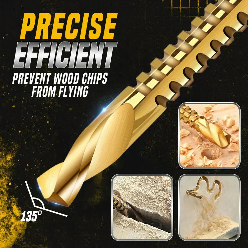 🔩 BUY 2 GET 1 FREE! ⚙️ Twist Drill Bit Set – High-Speed Steel, Titanium-Coated & Multi-Material Ready 🧰