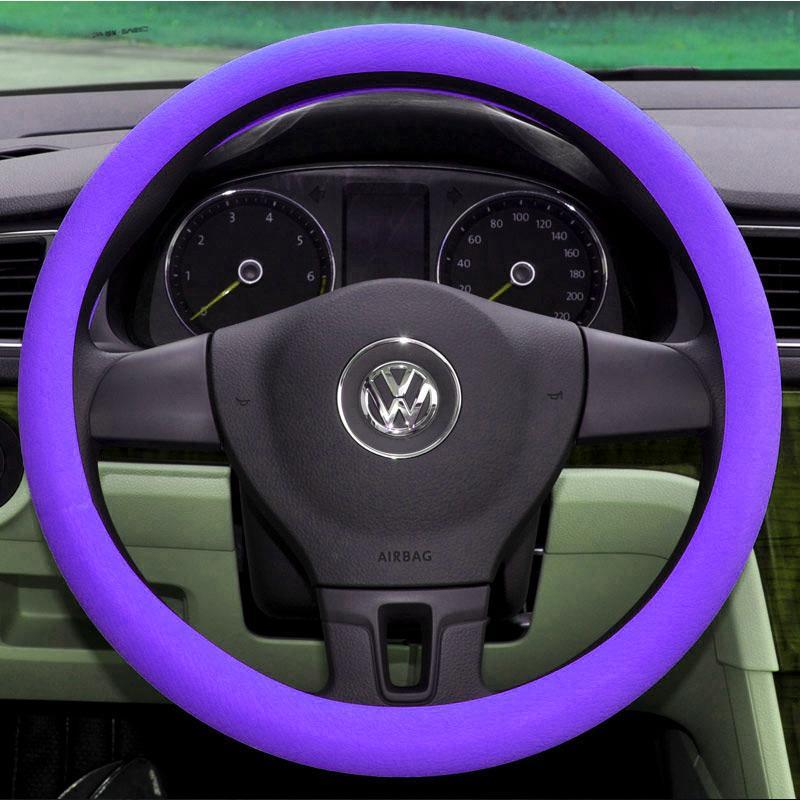 Non-slip Silicone Universal Car Steering Wheel Protective Cover
