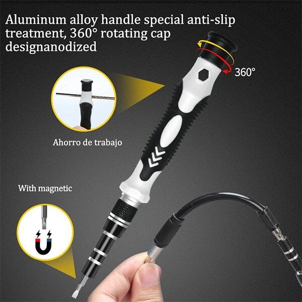 115 in 1/138 in 1 magnetic screwdriver set