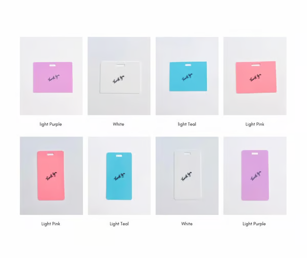🩺Erasable Badge Note | Dual-Side Writable, Fade-Proof & No Blur (🖊Write. Wipe. Repeat.) 🎁Free Badge Clip Included📋