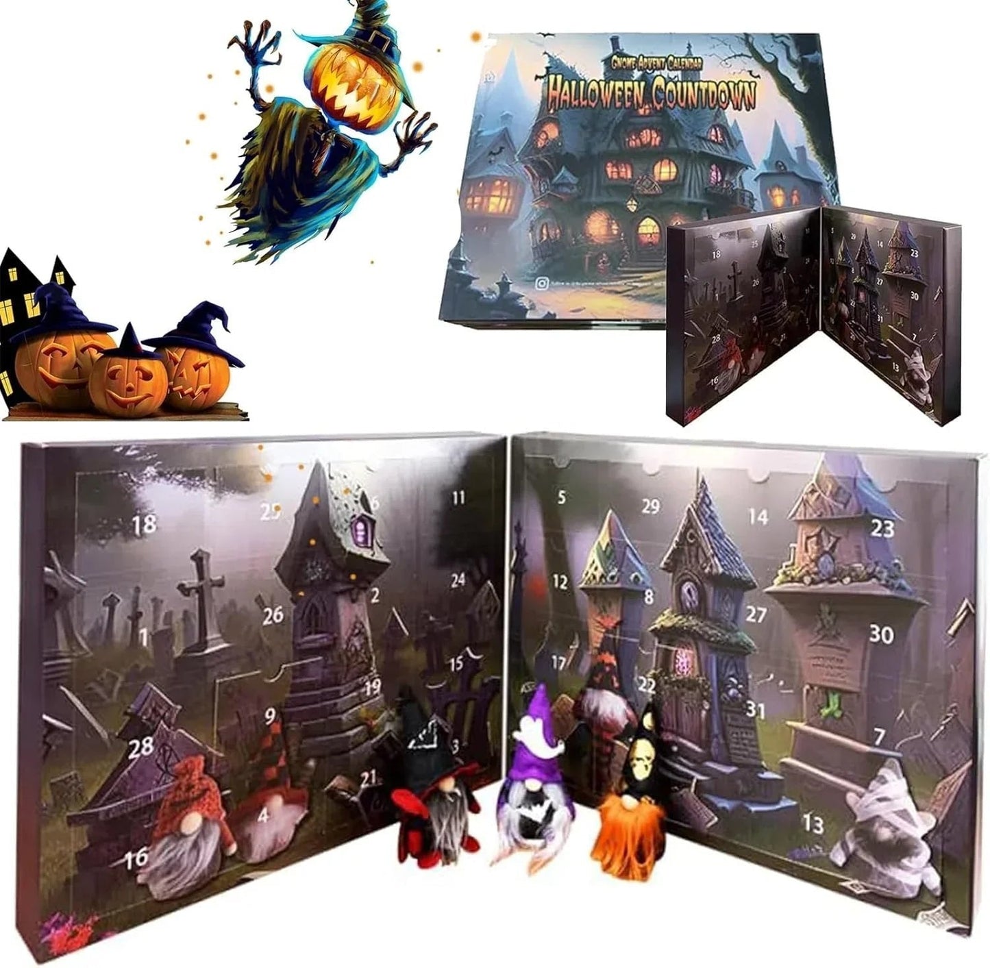 💝Gift Idea Hot sale 50% OFF🌲2025 Christmas Gnome Advent Calendar🎅