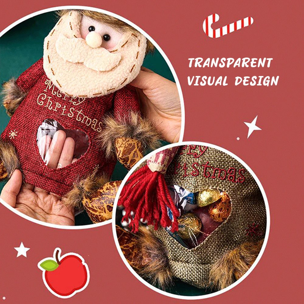 🦌🎅Christmas Pre-Sale 49% OFF🎅Christmas Gift Bags Zipper Design✨Make Your Gifts Memorable💗