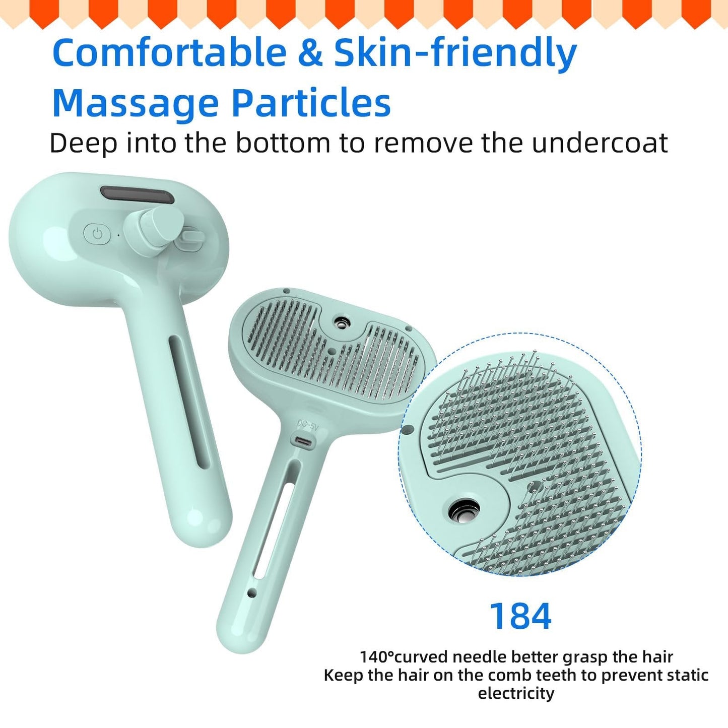 🐱2025 Hot Sale 50% Off🐶Pet Spray Hair Removal Com