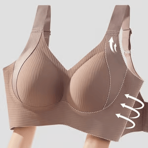 🎁 🔥Super Firming Wire-Free Full Cup Bra All-Day Comfort No More Sagging (3-Pack Value Set)