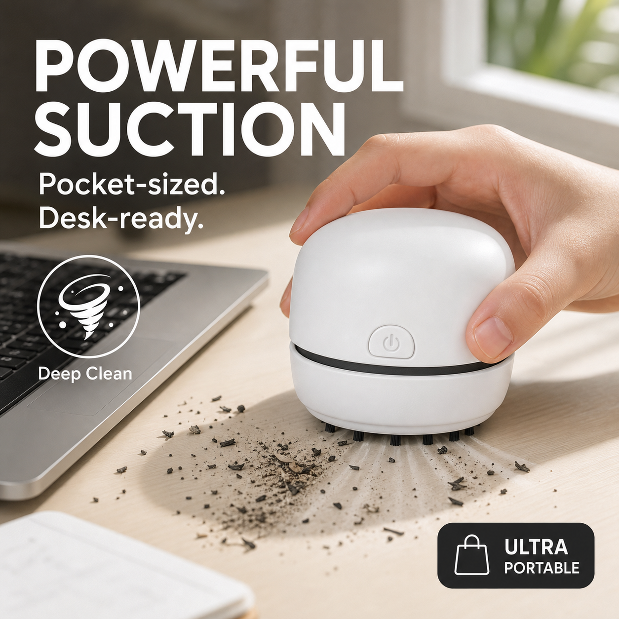 🎉limited time offer✨Portable Mini Desk Vacuum Cleaner🔥