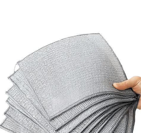 ✨NEW YEAR SALE🤩Multipurpose Non-Scratch Scrubbing Wire Dishwashing Rags