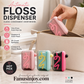 🦷 Just Press & Pop – Dentist-Approved Automatic Floss Dispenser, Hygienic & Mess-Free. 50% Off. UK Stock