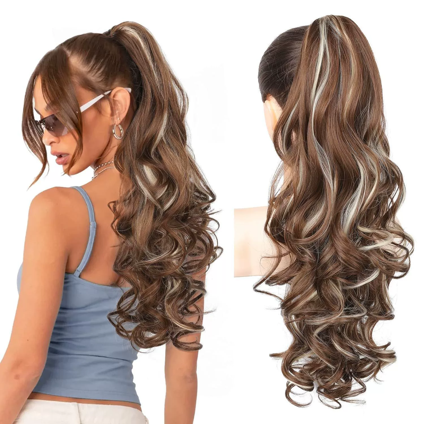 💖LAST DAY PROMOTION - 50%OFF 💖 Clip-on Wavy Ponytail Extension