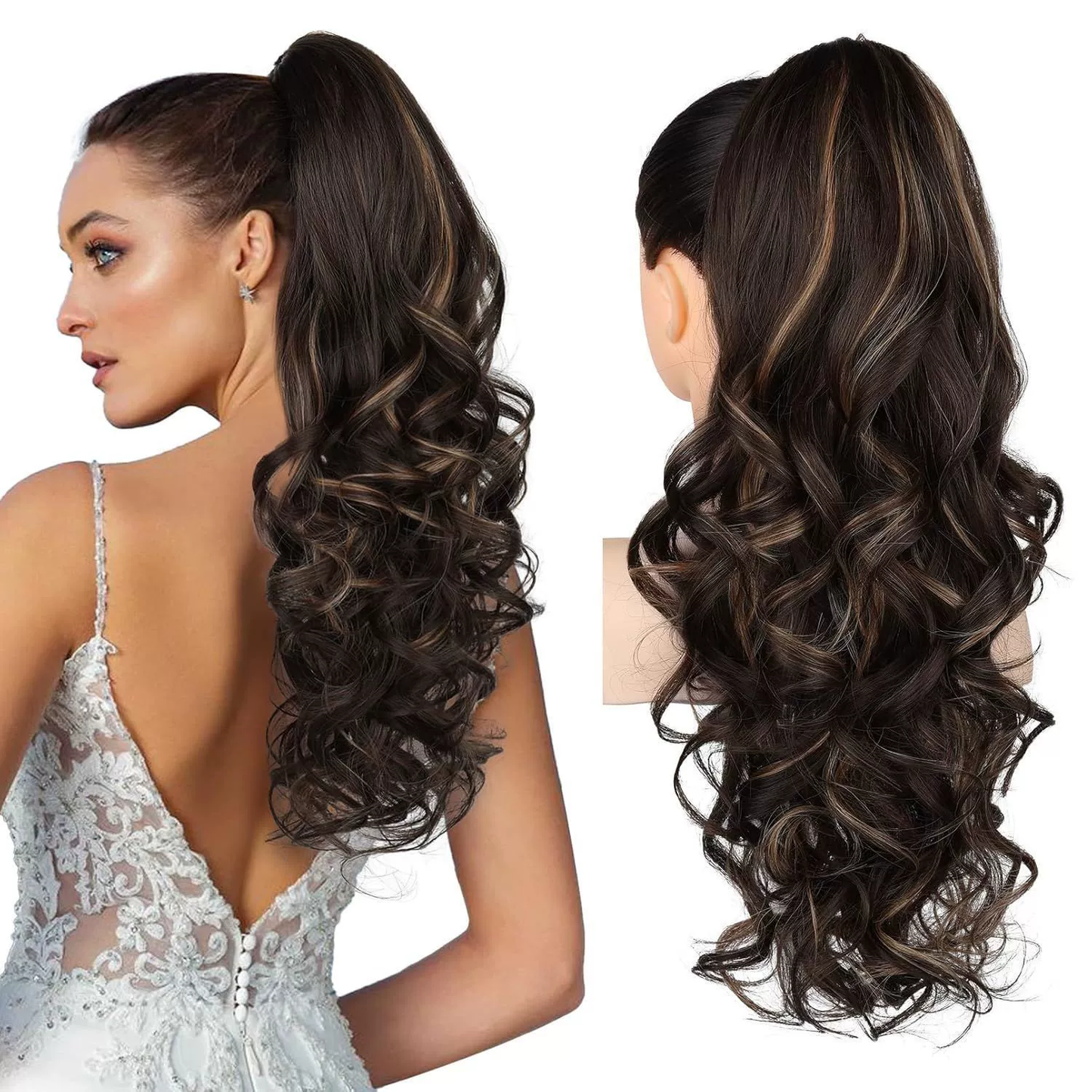 💖LAST DAY PROMOTION - 50%OFF 💖 Clip-on Wavy Ponytail Extension