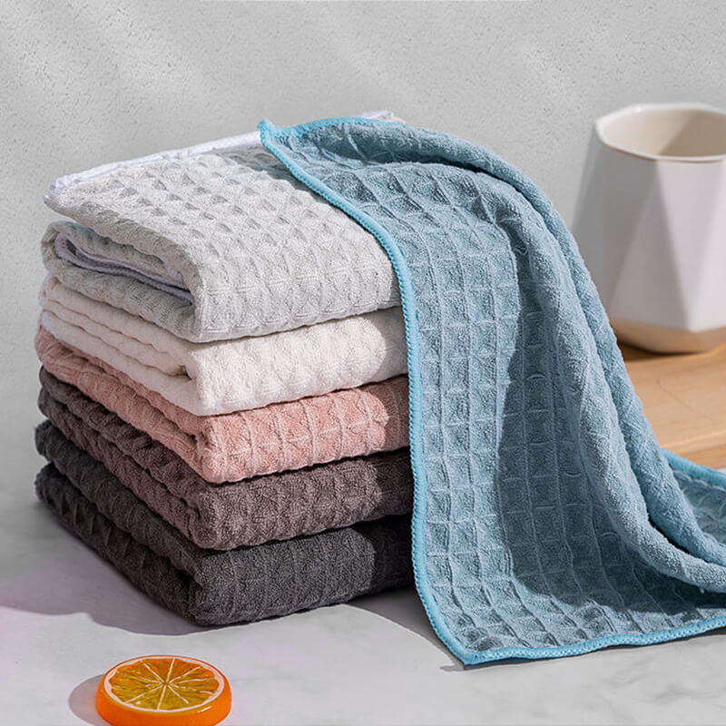 Waffle dirt absorbent rag(3pcs)