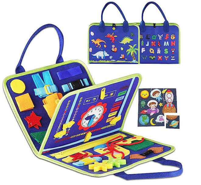 🔥Felt Learning Board Busy Board