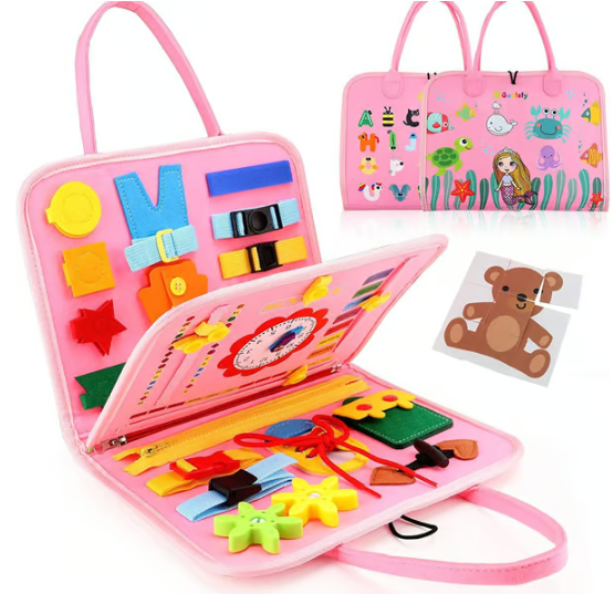 🔥Felt Learning Board Busy Board