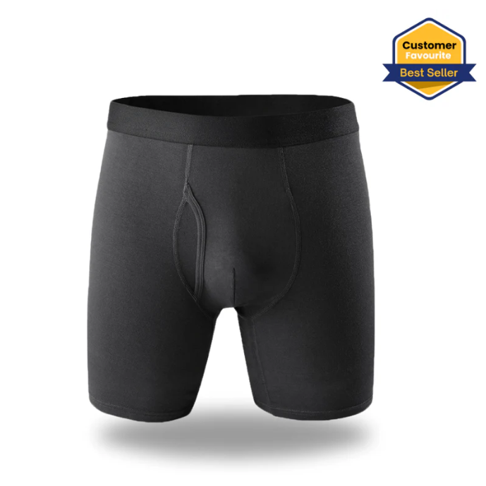 Men's Ultra-Absorbent Incontinence Boxer Briefs