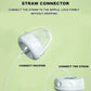 Professional Safe Silicone Bottle with Extended Straw