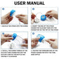 Professional Safe Silicone Bottle with Extended Straw