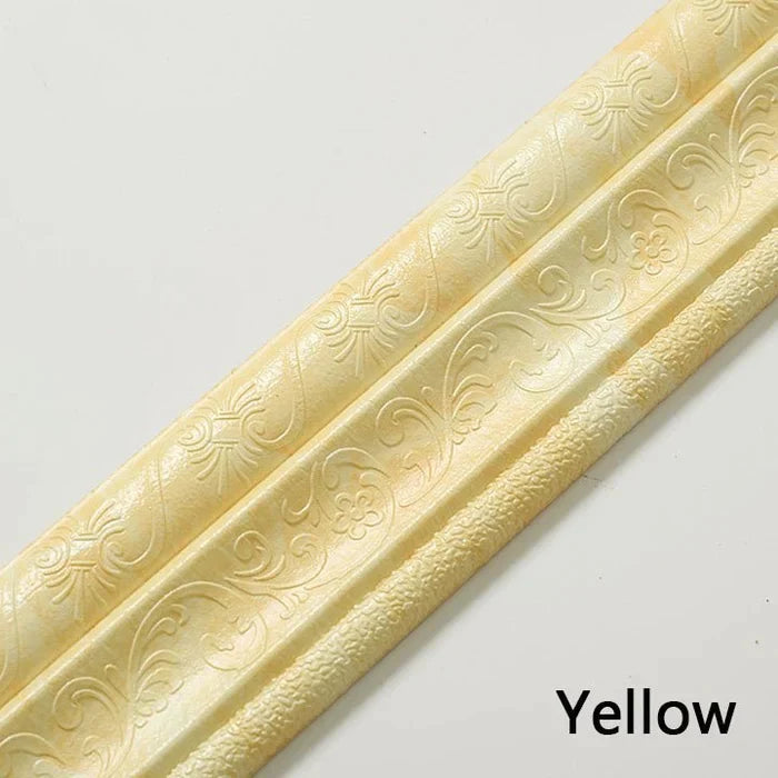 ⏳Limited-time 50% off⏰3D Wall Edging-Self-Adhesive Environmental Protection 3D Wall Edging Strip🏆