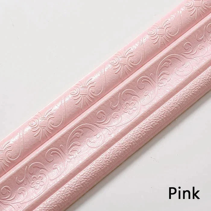 ⏳Limited-time 50% off⏰3D Wall Edging-Self-Adhesive Environmental Protection 3D Wall Edging Strip🏆