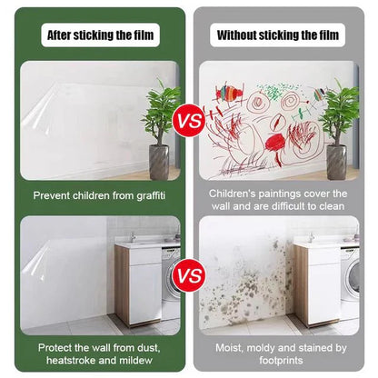 🤩🤩2025 NEW SALE🤩🤩Transparent waterproof and anti-oil static adsorption wall stickers for home use