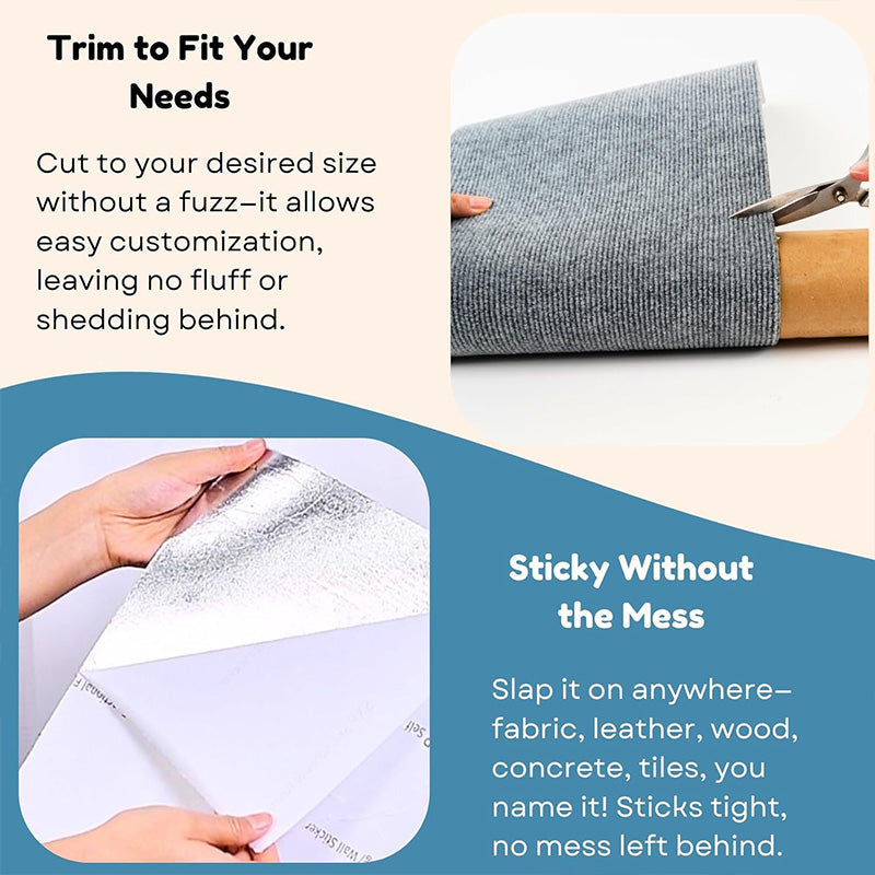 🔥Now At A Reduced Price Of 50% Off🐱 Scratching Mat For Cat Furniture Protection