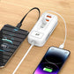 ⚡ Fast Charging Power Strip | Christmas SALE 50% OFF | 4-Port Smart Hub with 30-Min Boost & Surge Protection | Declutter Your Desk & Travel Setup 🎄✨