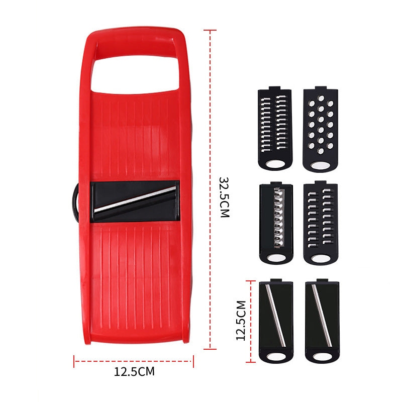6- in 1 Multifunctional Vegetable Slicer