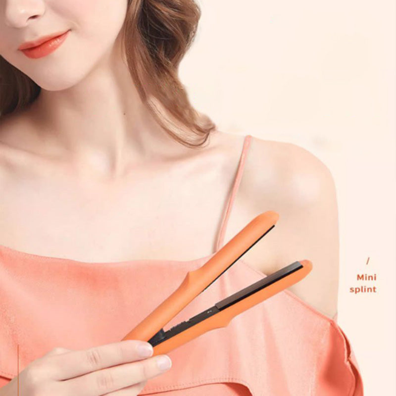 🎁Hot Sale⏳2-in-1 Mini Curling Wand & Flat Iron Hair Straightener