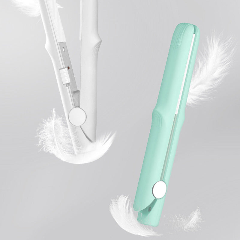 🎁Hot Sale⏳2-in-1 Mini Curling Wand & Flat Iron Hair Straightener