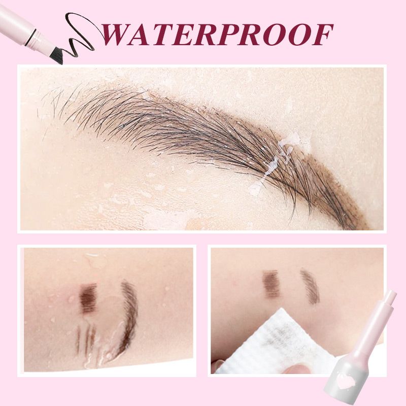 💥Natural Eyebrow Cream with Angled Brush