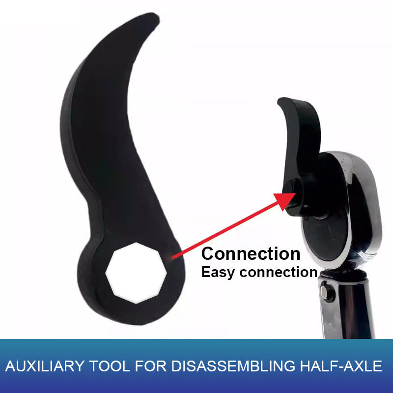 ⏳Limited-time 50% off⏰Crescent-Shaped Half Shaft Wrench🚗🔧