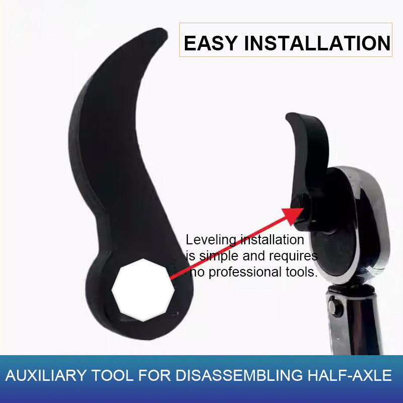 ⏳Limited-time 50% off⏰Crescent-Shaped Half Shaft Wrench🚗🔧