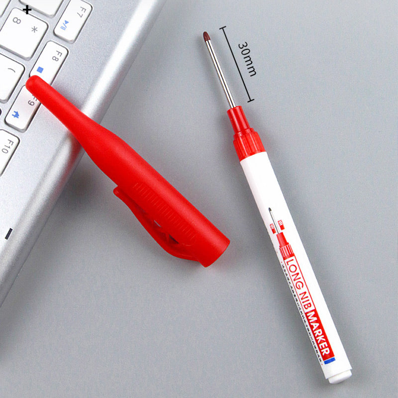 Long-Tip Marker Pen 🖍️Oil-Based&Quick-Dry