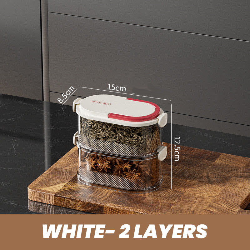 ⌚️Limited-time special offer🔥 Multi-layer Sealed Spice Organizer