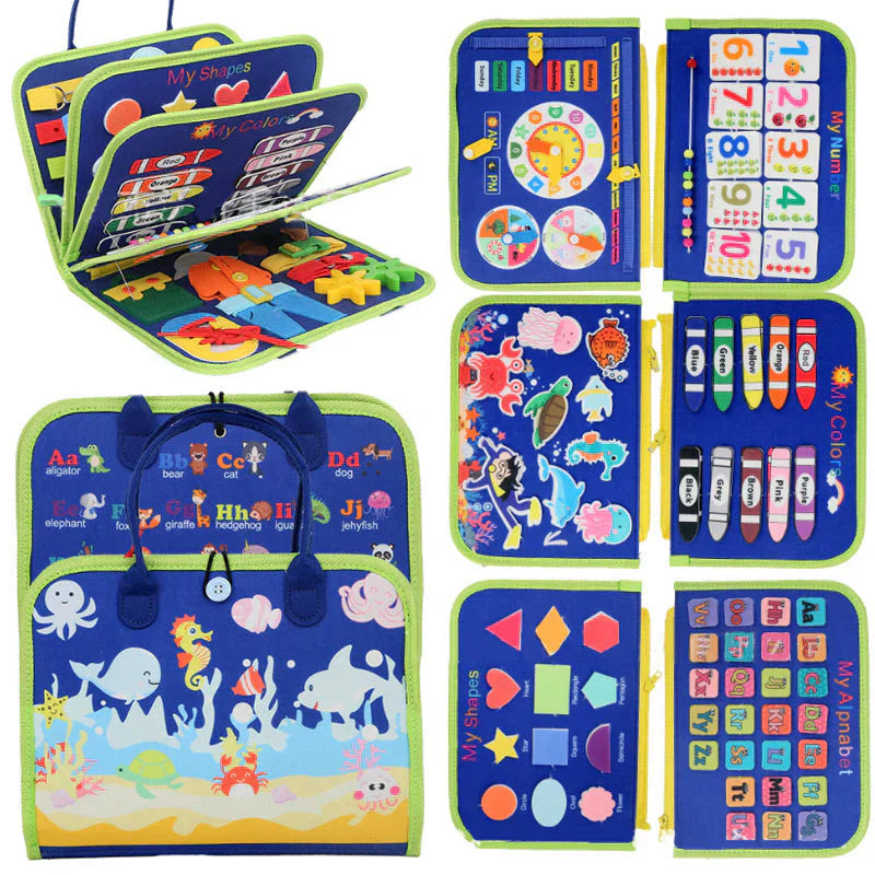 🔥Felt Learning Board Busy Board