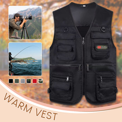 🔥🧥Men's Outdoor Fishing Vest with Pockets