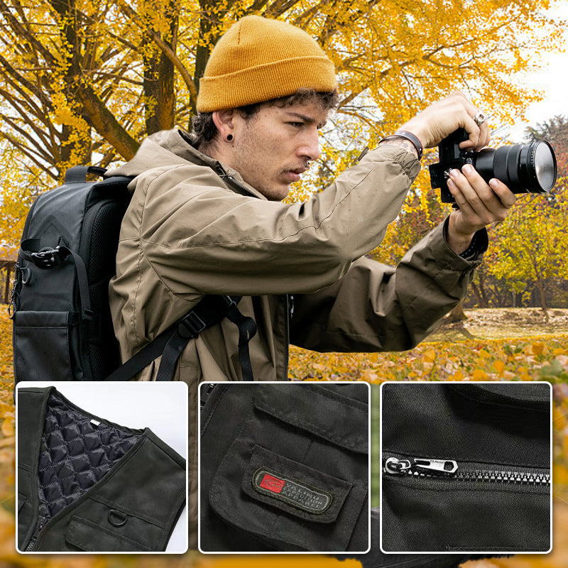 🔥🧥Men's Outdoor Fishing Vest with Pockets