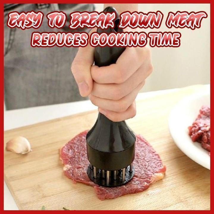🔥Stainless Steel Meat Tenderizer Needle 21 Pin Steak BBQ Kitchen Cooking Tool