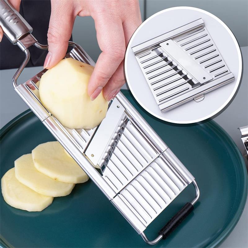 4-in-1 Multi-Functional Stainless Steel Vegetable Chopper Set