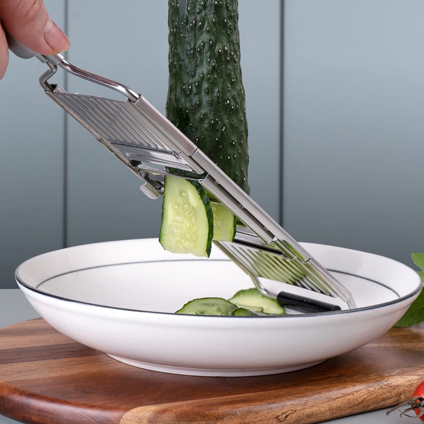 4-in-1 Multi-Functional Stainless Steel Vegetable Chopper Set