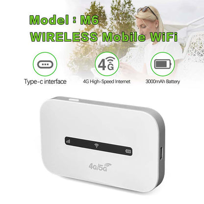 🔥 2026 Hot Sale🔥4G/ 5G Pocket Mobile WiFi Router (50％ OFF)