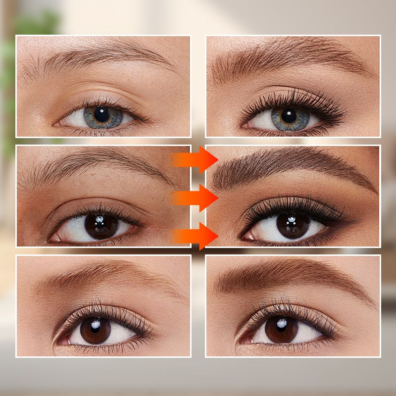 💄✨Waterproof 4-in-1 Beard & Eyebrow Pen - Lasting & Smudge-Free