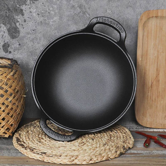 🔥Hot Sale🔥Cast Iron Pot Uncoated And Non Stick
