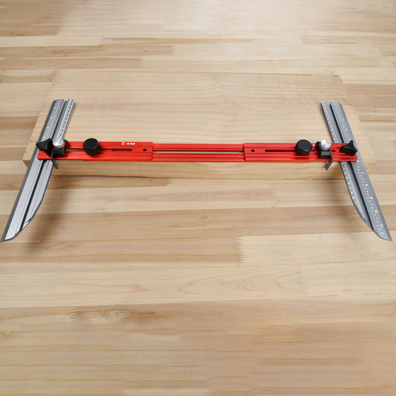 Adjustable Aluminum Alloy Stair Tread Template Tool